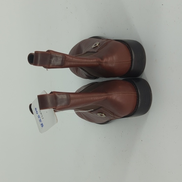 Cole Haan Leather Ankle Chelsea Riding Boots Brown 6B ranch preppy classic - Picture 4 of 14